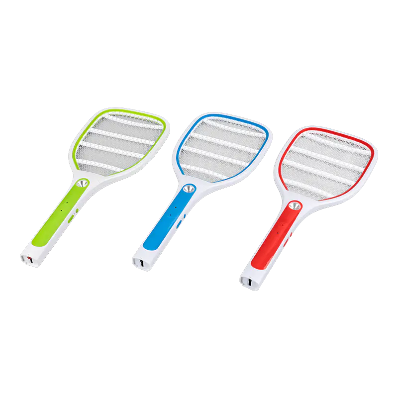 FF-002 3-Farben-LED-Blei-Säure-Batterie 400 mAh mit elektrischer Mückenklatsche FF-002 3-Farben-LED-Blei-Säure-Batterie 400 mAh mit elektrischer Mückenklatsche